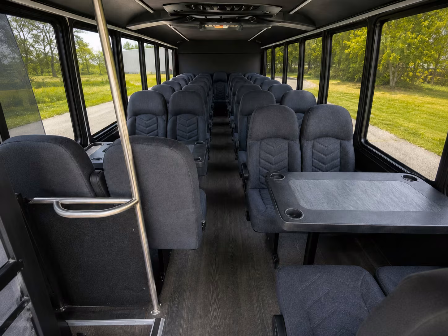 20 passenger minibus interior