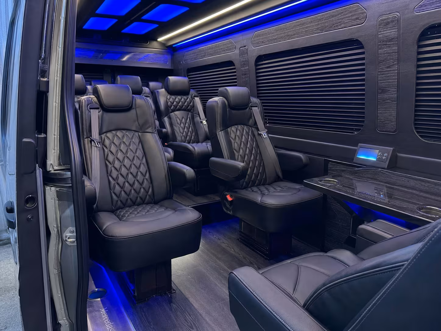 sprinter van transportation for groups and events across warner robins