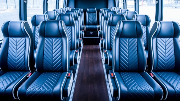 warner robins 15 passenger minibus inside