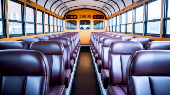 warner robins school bus rental inside